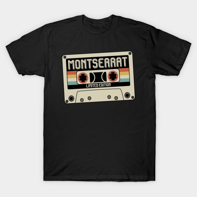 Montserrat - Limited Edition - Vintage Style T-Shirt by Debbie Art